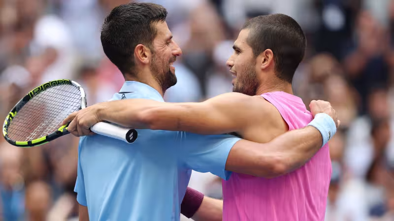 La final de Fils en Cincinnati asegura a Djokovic como 4º cabeza de serie del US Open y evita a Alcaraz y Zverev hasta semifinales. Foto: Gettyimages