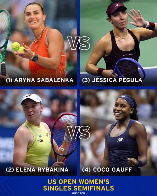 El Big Four del ranking WTA se cita en semifinales 51 años después. Fuente: Getty