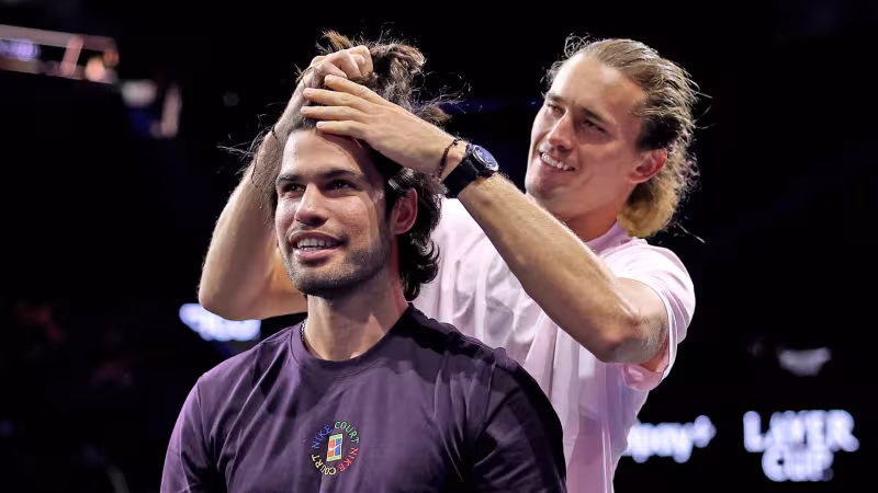 Carlos Alcaraz explains the reason for his long hair: "I'm trying to discover what my style is." Source: Getty