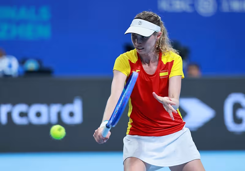Cristina Bucsa loses in the Billie Jean King Cup. Photo: gettyimages