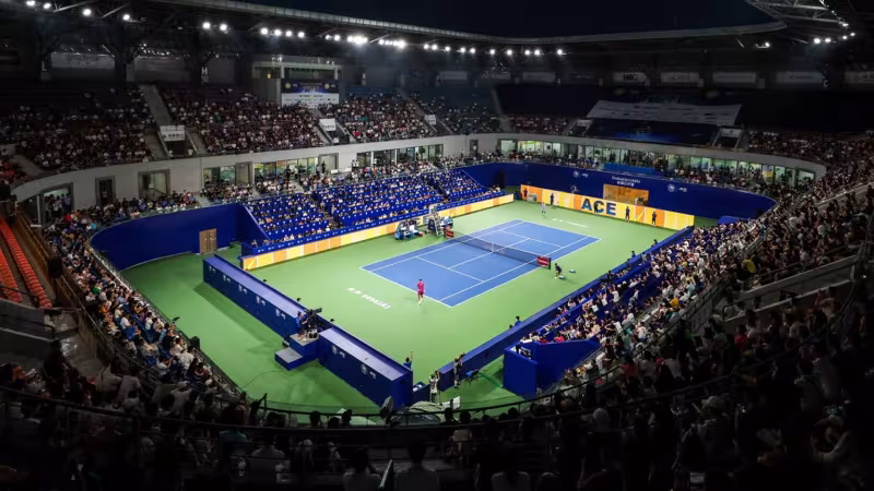 La tournée asiatique est déjà là : voici les tableaux de l'ATP Chengdu et Hangzhou. Photo : Gettyimages