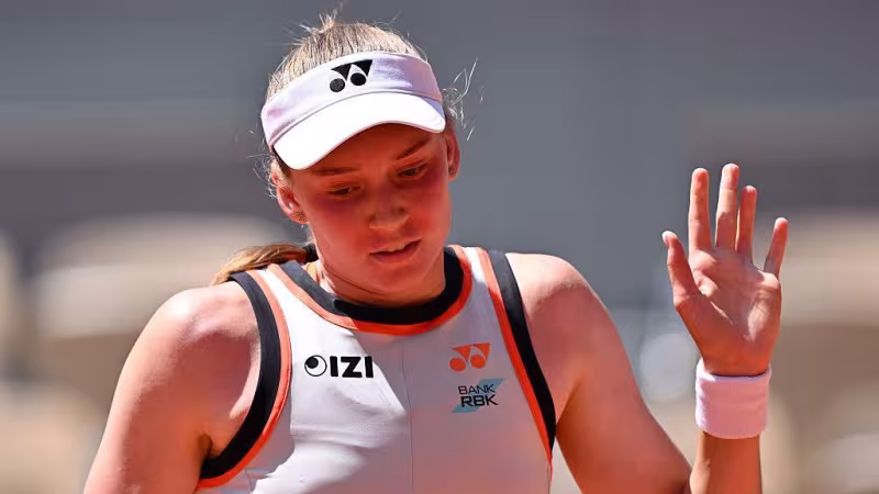 Elena Rybakina, reto de Career Grand Slam en Roland Garros. Foto: gettyimages