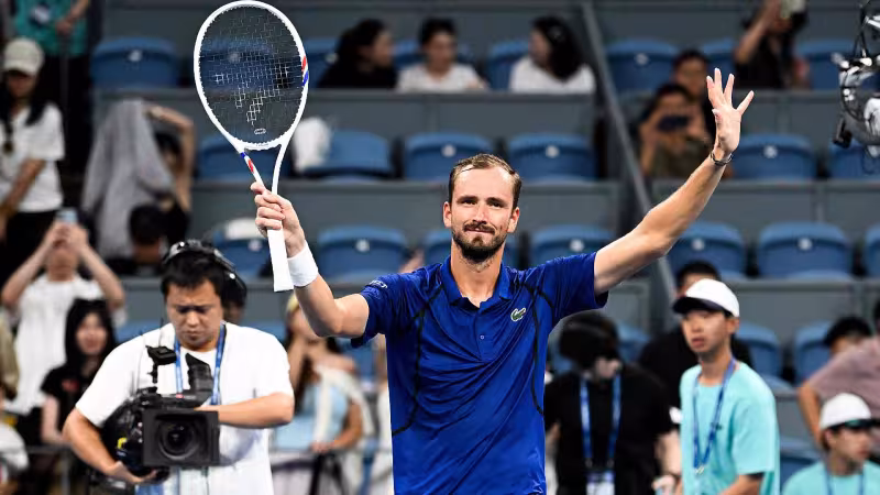 La finale de l'ATP Hangzhou aura beaucoup d'accent russe. Photo : Gettyimages