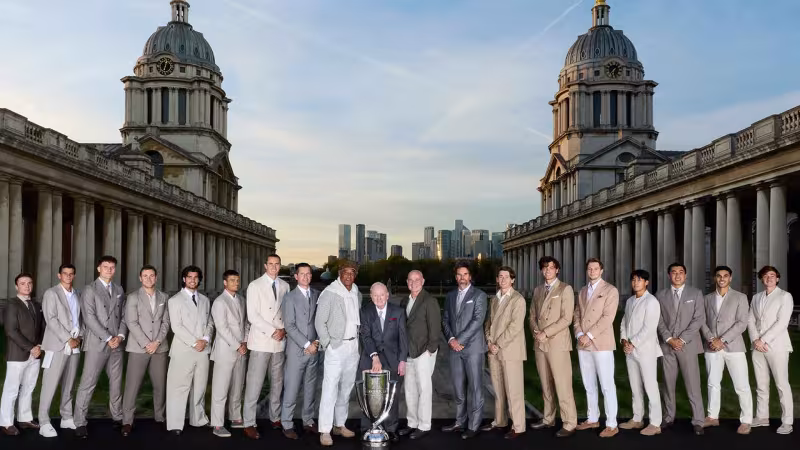 Séance photo de tennisman à la Laver Cup 2026. Photo : gettyimages