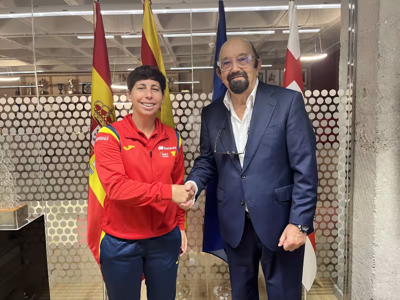 Confianza total de la RFET en Carla Suárez: capitana hasta 2029. Foto: RFET
