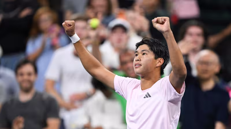 Learner Tien, auge del tenis estadounidense en el US Open 2026. Foto: gettyimages