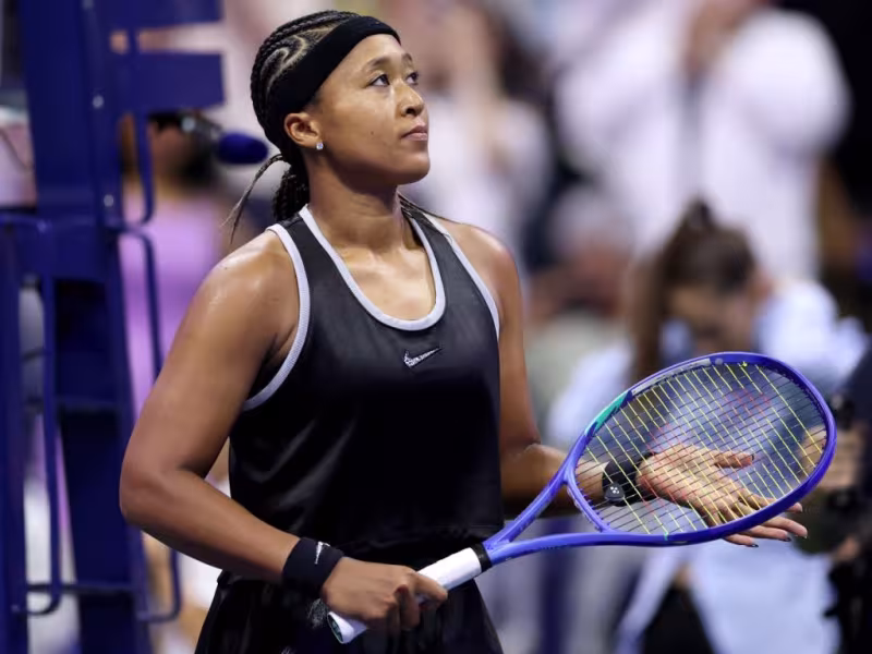 Naomi Osaka, molestias físicas en US Open 2026. Foto: gettyimages