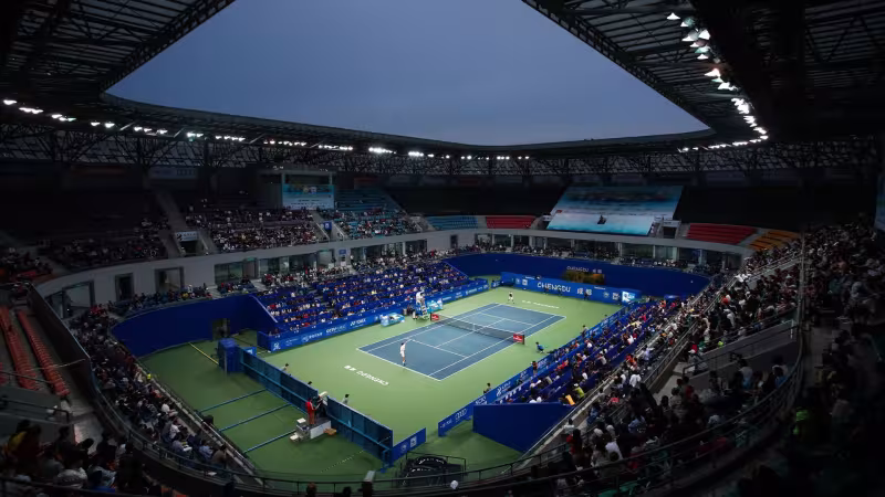 Davidovich sait déjà qui sera son adversaire en finale de l'ATP de Chengdu. Photo : Gettyimages