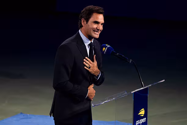 Roger Federer, anillo y ceremonia en US Open. Foto: gettyimages
