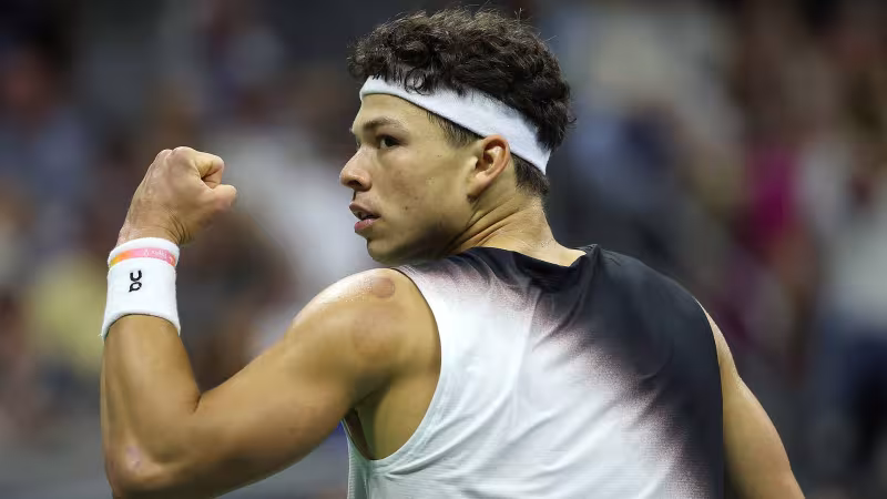 Ben Shelton, statistiche al US Open 2026. Foto: gettyimages