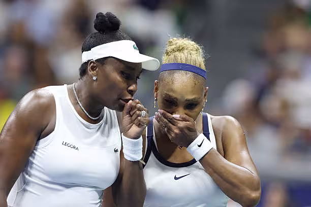 Venus Williams and Serena Williams eliminated from the US Open. Photo: gettyimages