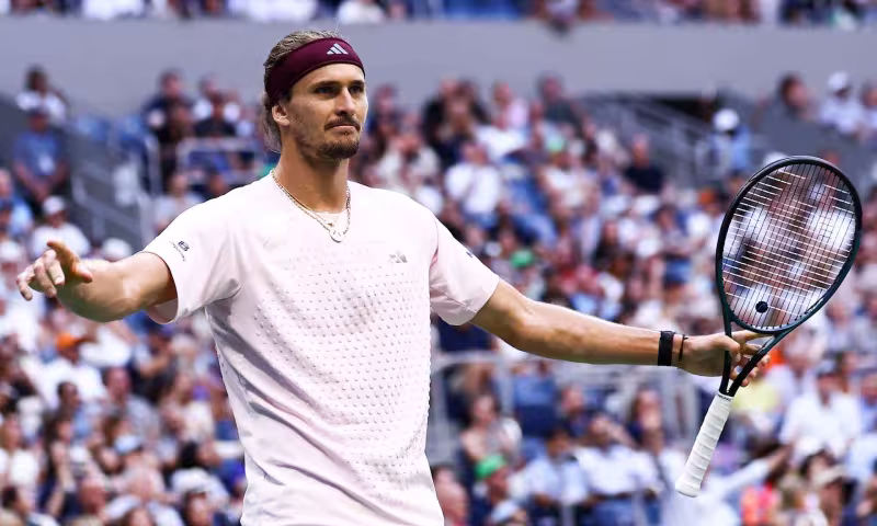Zverev explains what happened to him at the end of the match at the US Open. Photo: gettyimages