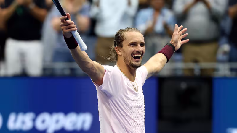Zverev, tennis players with two Grand Slam titles. Photo: Getty Images