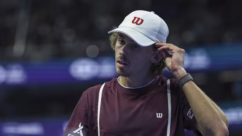 Álex de Miñaur gana a Khachanov en Shanghái. Foto: gettyimages