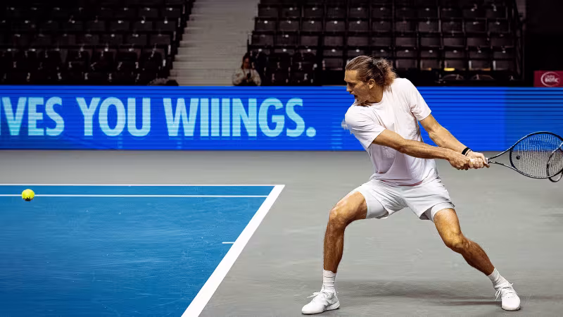Alexander Zverev, possibilità di diventare numero 1 a Vienna. Foto: gettyimages