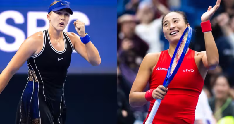Andreeva and Zheng, final in Beijing. Photo: gettyimages