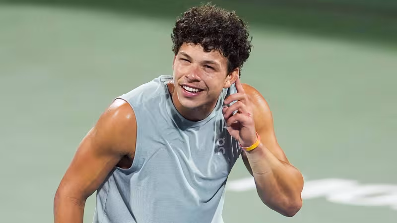 Ben Shelton, quarto classificato per le ATP Finals di Torino 2026. Fonte: Getty