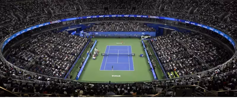 The last champion of the WTA 1000 in Wuhan will not be able to defend her title this year. Photo: WTA