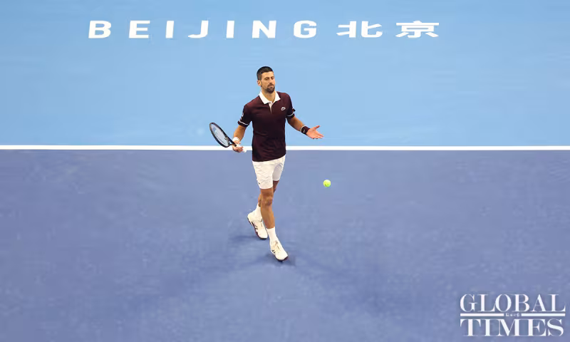 Djokovic estalla contra el juez árbitro y Zverev: “Es una de las reglas más estúpidas que he visto en mi vida”. Foto: Gettyimages