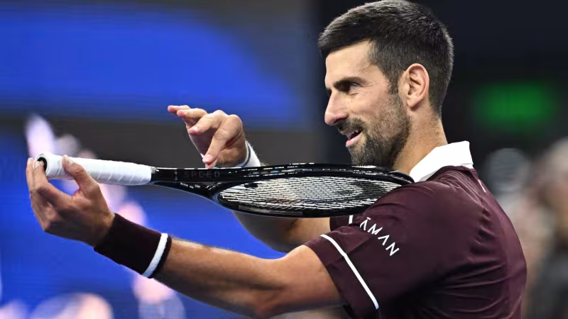 Djokovic giocherà a Basilea per sfruttare le sue possibilità di entrare nelle ATP Finals. Foto: Gettyimages