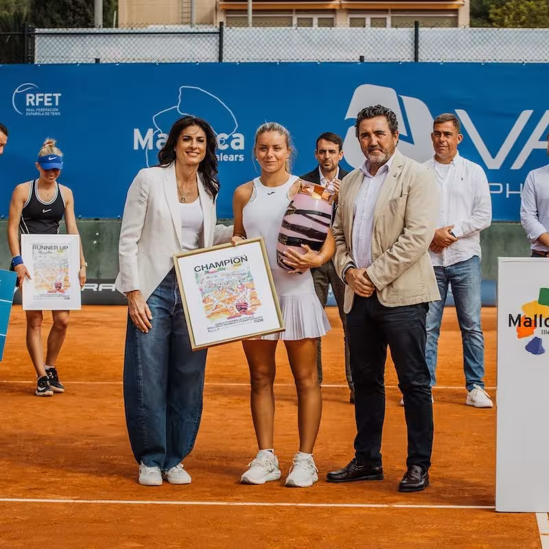 Ariana Geerlings, campeona del WTA Mallorca 2026. Fuente: Punto de Break