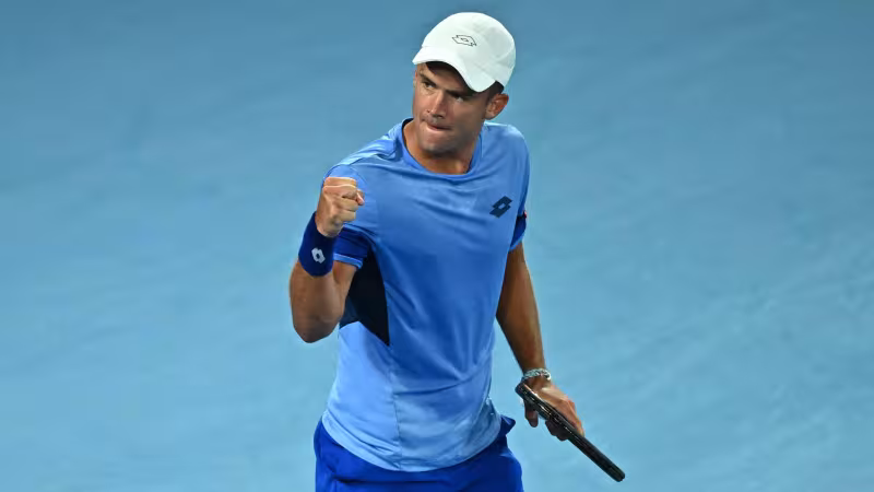 A former tennis player who won a set against Djokovic turns to professional padel. Photo: Getty Images