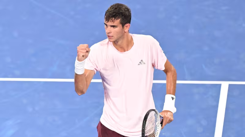 Rafael Jódar, ordre de jeu à Shanghai le mercredi 14 octobre. Photo : gettyimages