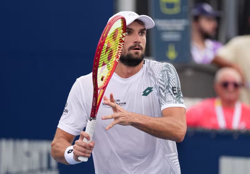 Valentin Vacherot amenaza a Alcaraz en Shanghái. Foto: gettyimages