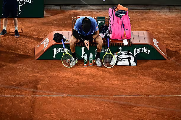 Berrettini, tras una nueva retirada en Roland Garros: "Estoy harto"