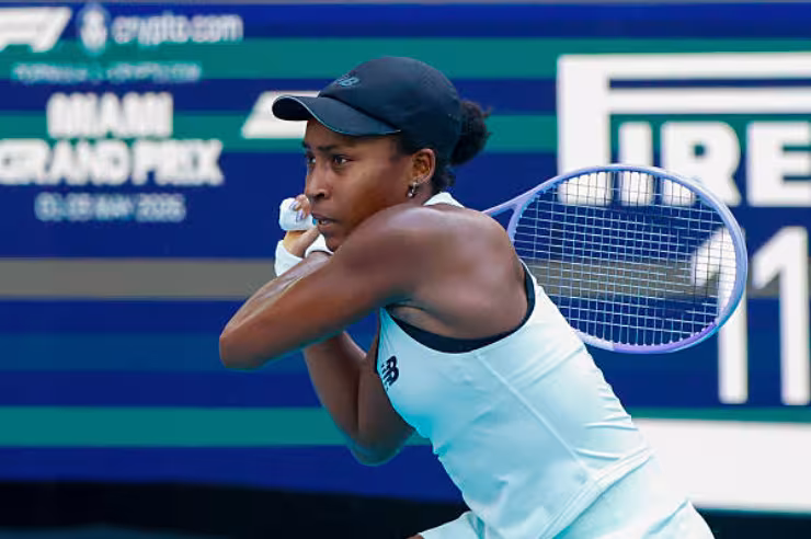 Gauff se viene arriba en Miami