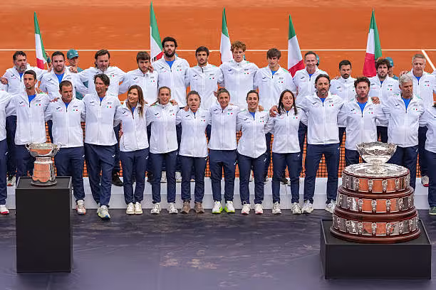 El tenis 'parla' italiano