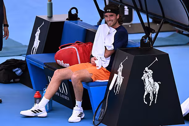 Tsitsipas y su objetivo para el Open de Australia: "Solo quiero salir a la pista, competir y disfrutar de la competición"