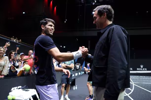 Federer: "Me siento identificado con el estilo y la mentalidad de Alcaraz"