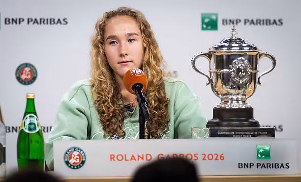 Andreeva y su inspiración en Federer para ganar en París: "Quería comportarme igual que él"