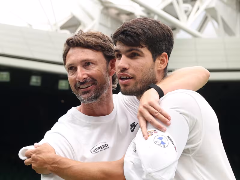 Ferrero, sobre ver jugar a Alcaraz desde la distancia: "No es fácil lo que se siente"