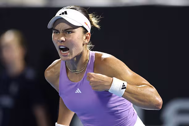 Iva Jovic: "Simplemente intento ser como Novak Djokovic"
