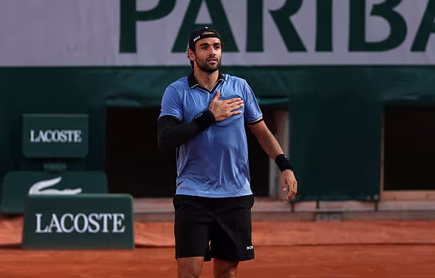 Berrettini describe su calvario: "Pensé que jamás volvería a sentirme bien en una pista de tenis"