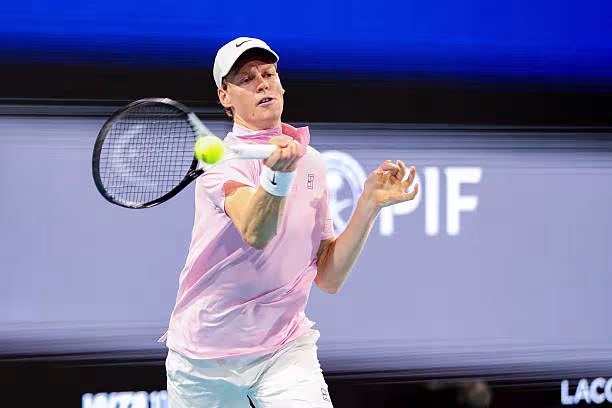 Sinner, admirado de su propio tenis: "Está siendo increíble"