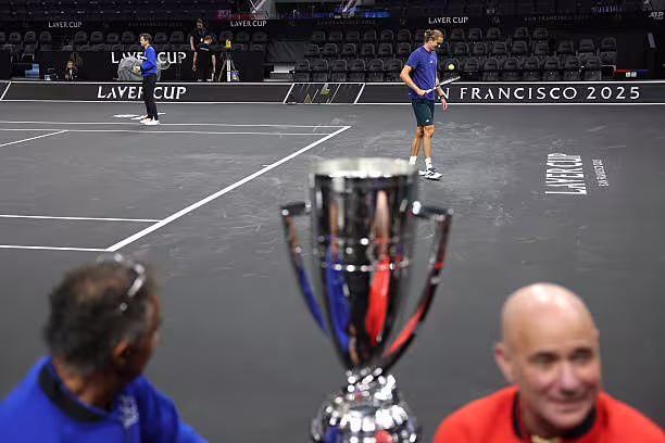 Zverev, sobre la Laver Cup: "Es muy especial,&nbsp;hay un ambiente muy diferente"