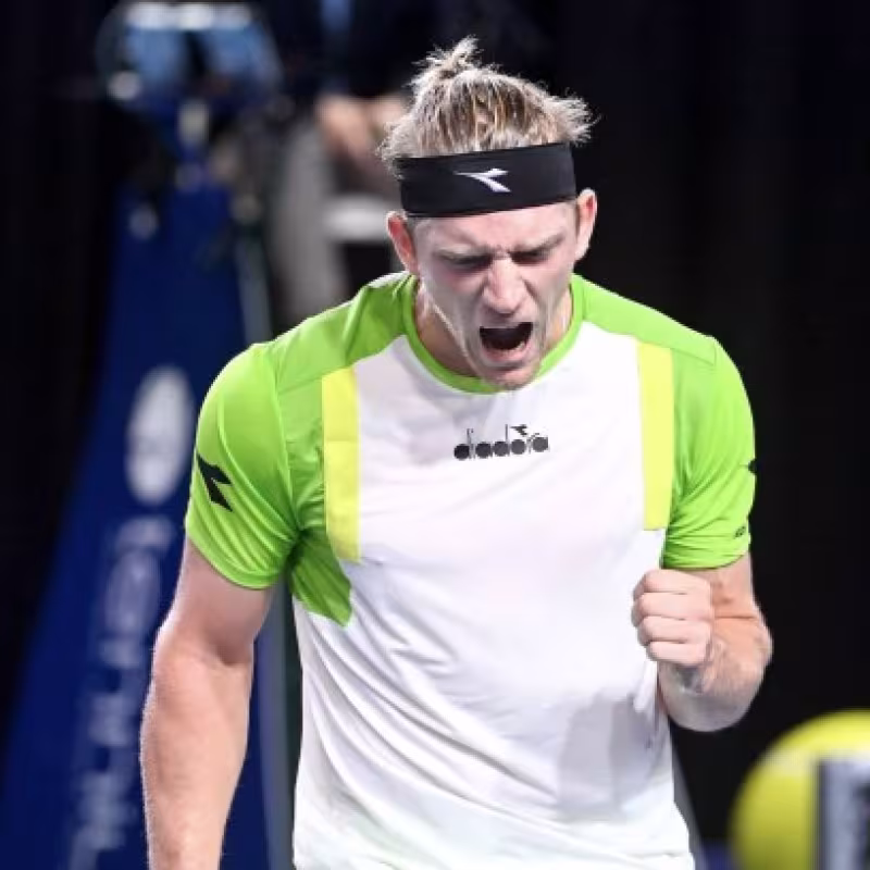 ATP Amberes 2021. Davidovich da un golpe de efecto