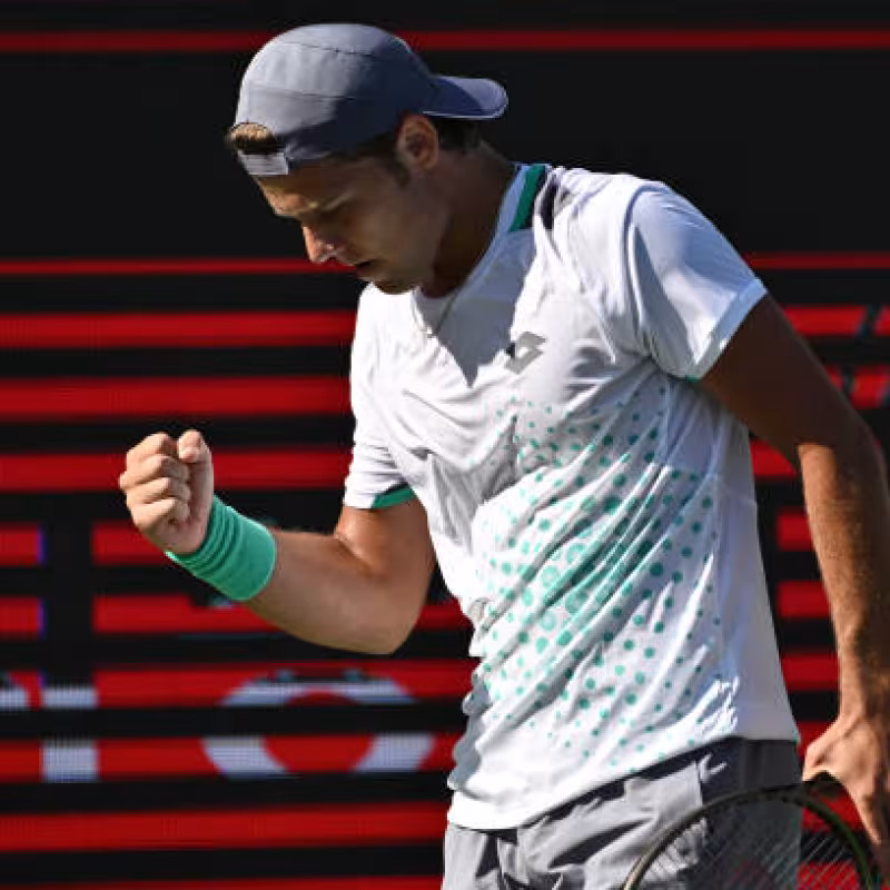 Aleksandar Kovacevic, el nuevo talento surgido del tenis universitario