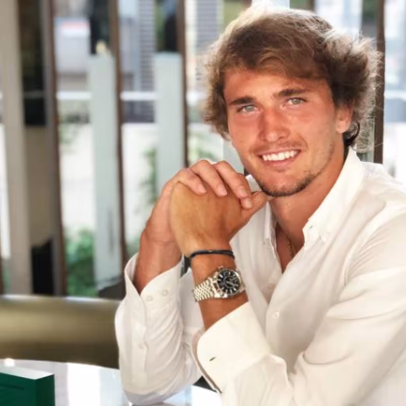Alexander Zverev ficha por Rolex