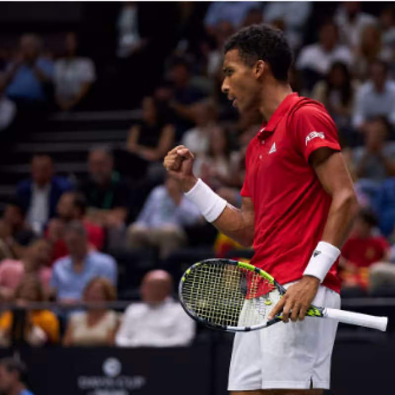 Felix Auger Aliassime. Fuente: Getty