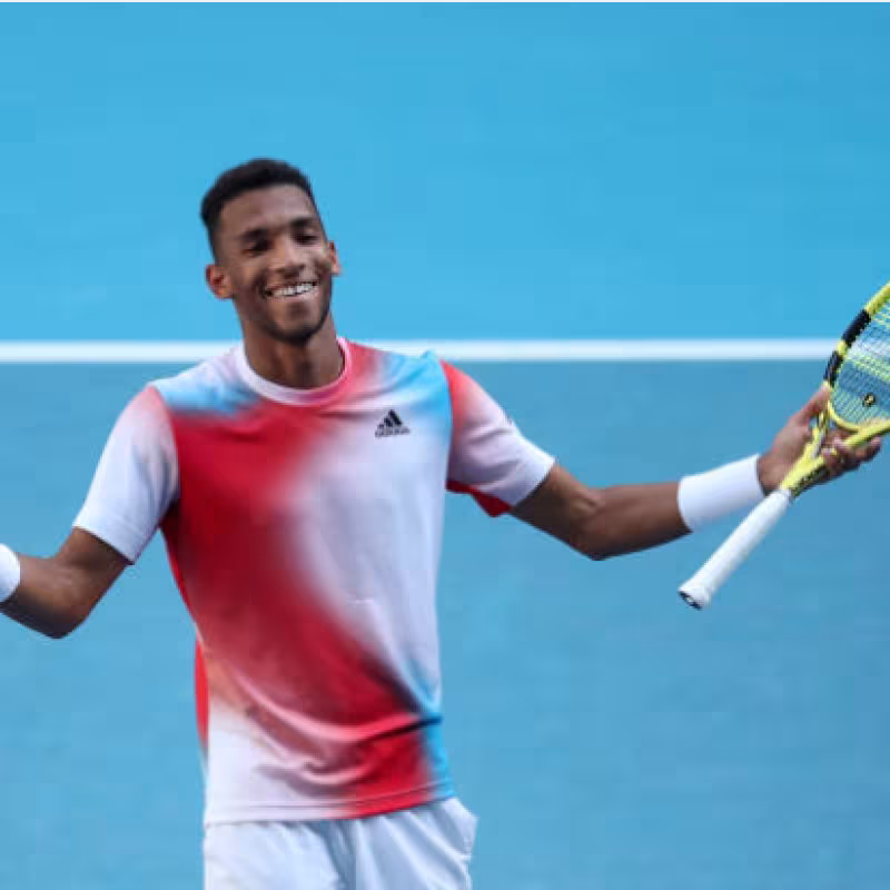 Felix Auger Aliassime. Fuente: Getty