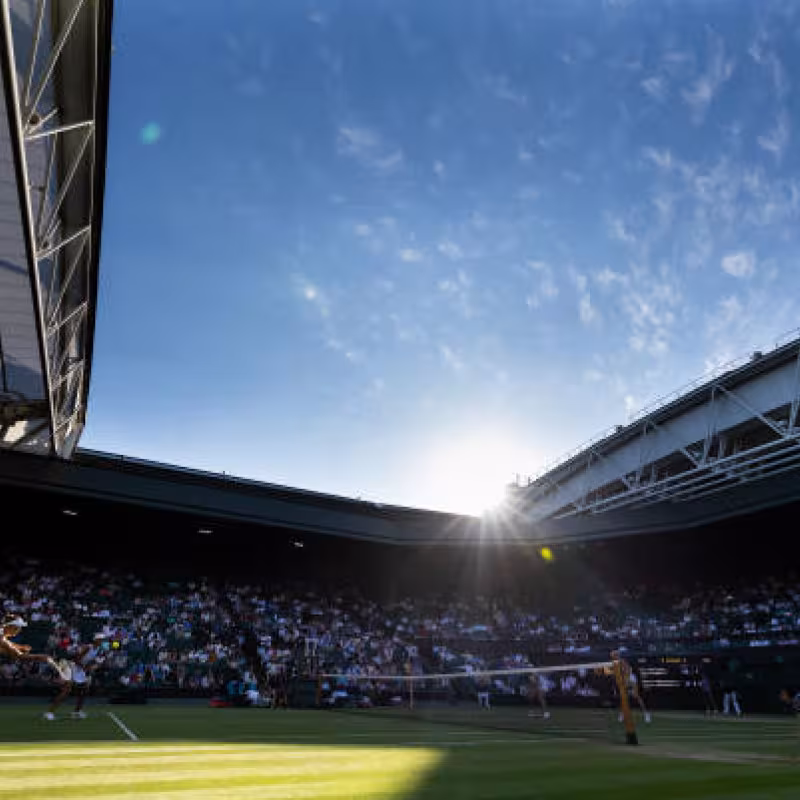 Pista Central de Wimbledon. Foto: getty