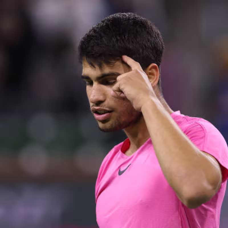 Carlos Alcaraz, análisis semifinales ATP Indian Wells 2023. Foto: gettyimages