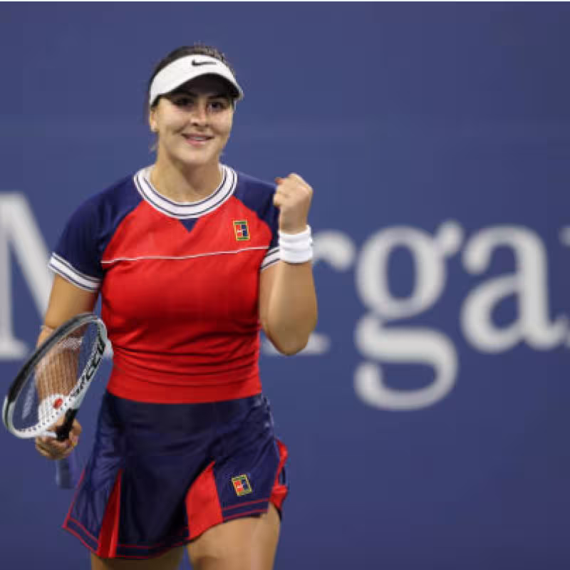 Bianca Andreescu. Fuente: Getty