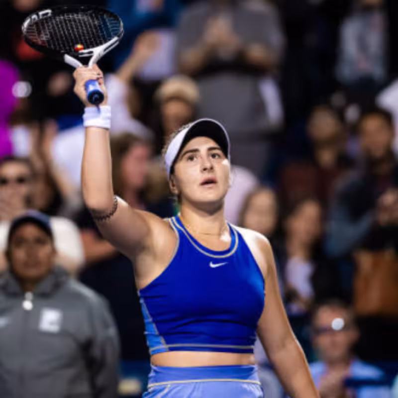 Bianca Andreescu quiere llegar lejos en Toronto. Fuente: Getty.