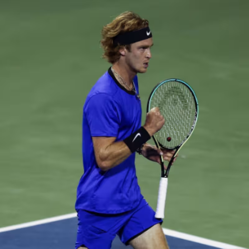 Andrey Rublev en Washington 2022. Foto: Getty