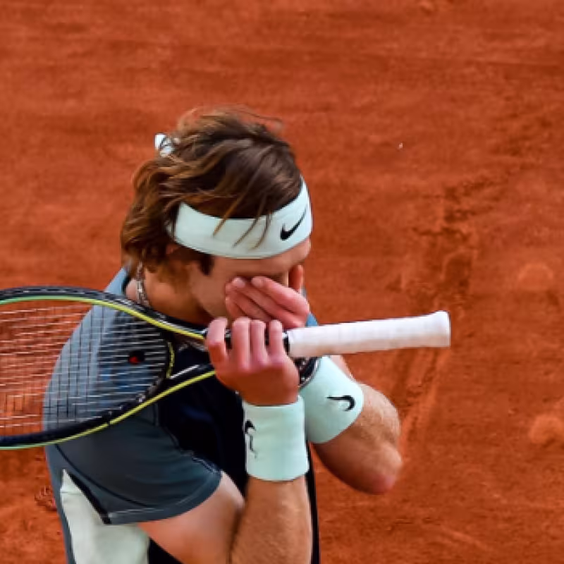 Rublev, tras su derrota ante Cilic: "No fui capaz de controlar mis emociones"